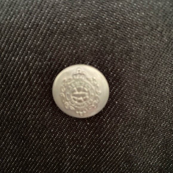 Hause of Howe Mens Black Cotton Blend Military Style Art Blazer Jacket- Sz - M - Picture 12 of 16